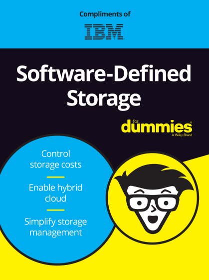  Software-Defined Storage For Dummies